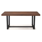 Solid Wood 72-inch Distressed Dining Table