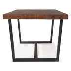 Solid Wood 72-inch Distressed Dining Table