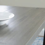 Solid Wood 72-inch Distressed Dining Table
