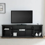 80-Zoll-TV-Schrank im klassischen Breakfront-Stil