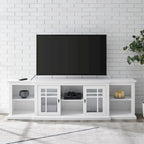 80-Zoll-TV-Schrank im klassischen Breakfront-Stil