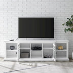80-Zoll-TV-Schrank im klassischen Breakfront-Stil