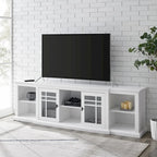 80-Zoll-TV-Schrank im klassischen Breakfront-Stil
