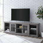 80-Zoll-TV-Schrank im klassischen Breakfront-Stil