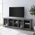 80-Zoll-TV-Schrank im klassischen Breakfront-Stil