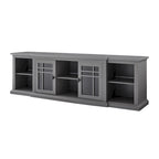 80-Zoll-TV-Schrank im klassischen Breakfront-Stil