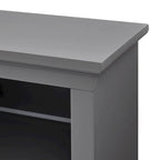 80-Zoll-TV-Schrank im klassischen Breakfront-Stil