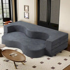 Umwandelbares Klappsofa mit hochdichtem Schaumstoff für Wohnzimmer, Gästezimmer und Schlafzimmer