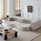Umwandelbares Klappsofa mit hochdichtem Schaumstoff für Wohnzimmer, Gästezimmer und Schlafzimmer