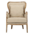 Fabric Wing Chair