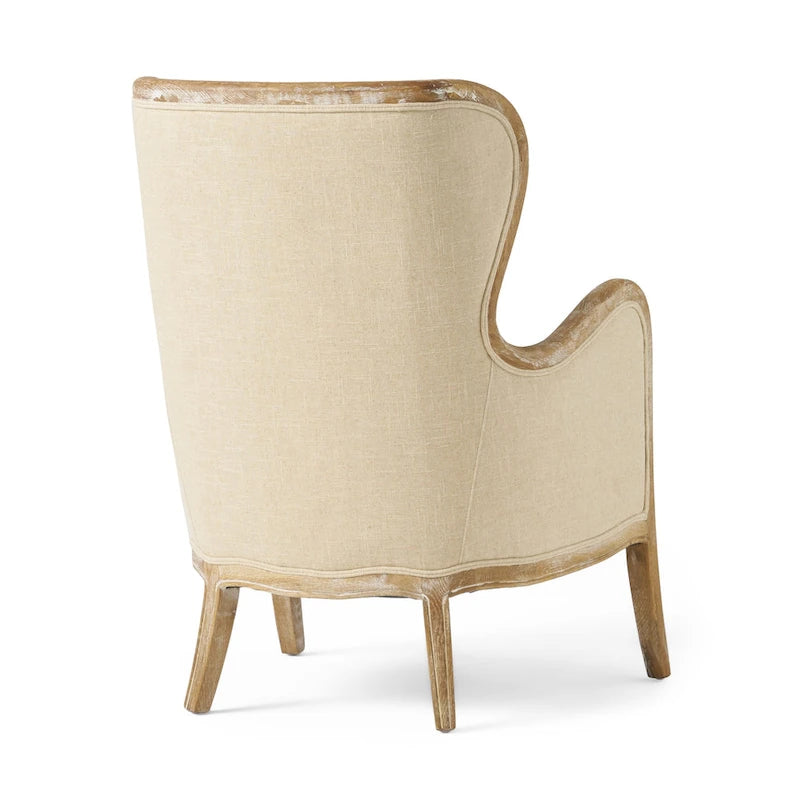 Fabric Wing Chair