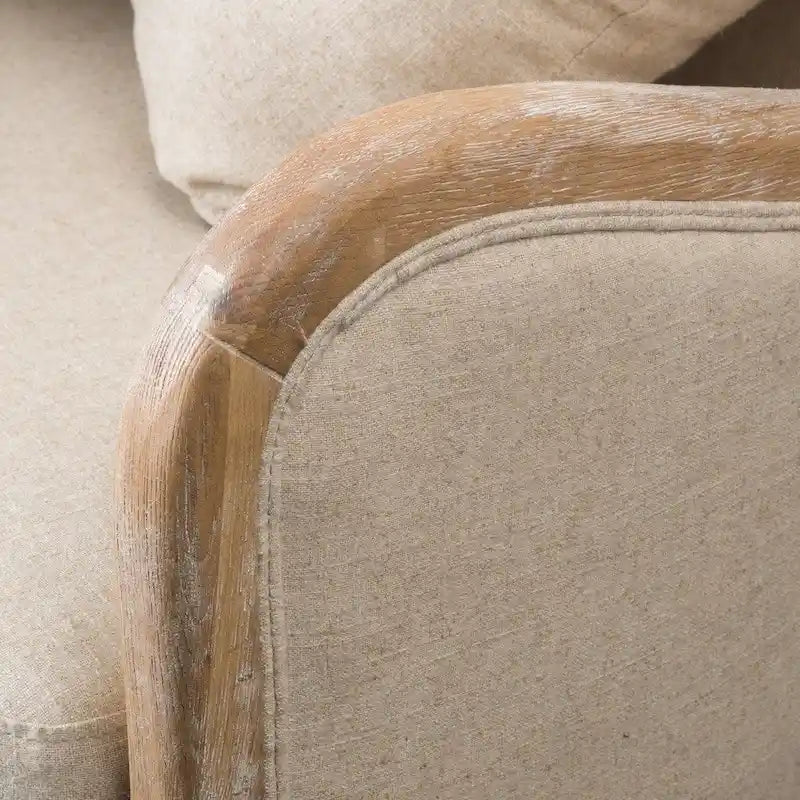 Fabric Wing Chair