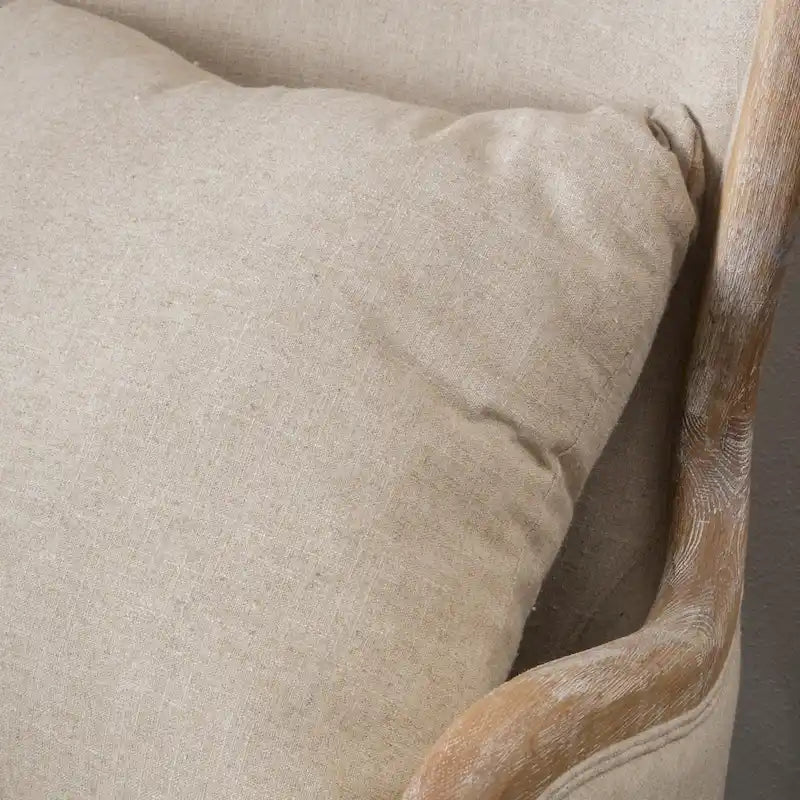 Fabric Wing Chair