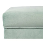 Transitional Upholstered Home Dcor Storage Bench