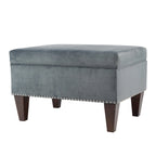 Transitional Upholstered Home Dcor Storage Bench
