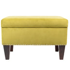 Transitional Upholstered Home Dcor Storage Bench