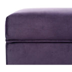 Transitional Upholstered Home Dcor Storage Bench