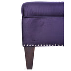Transitional Upholstered Home Dcor Storage Bench