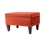 Transitional Upholstered Home Dcor Storage Bench