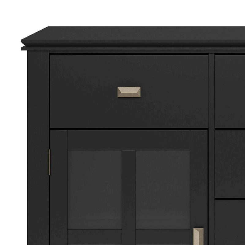 Solid Wood Transitional Sideboard Buffet - 54 inch Wide