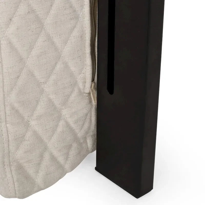 Queen Wingback Headboard Luxurious Tufted Design