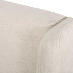 Testiera queen-size con schienale ad ali e lussuoso design capitonné