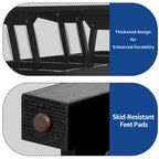 Lift Top Coffee Table Extendable Tabletop with Hidden Storage and Shelves