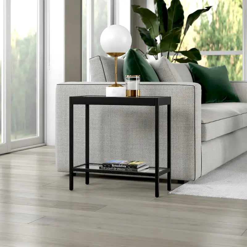 24 Wide Rectangular Side Table