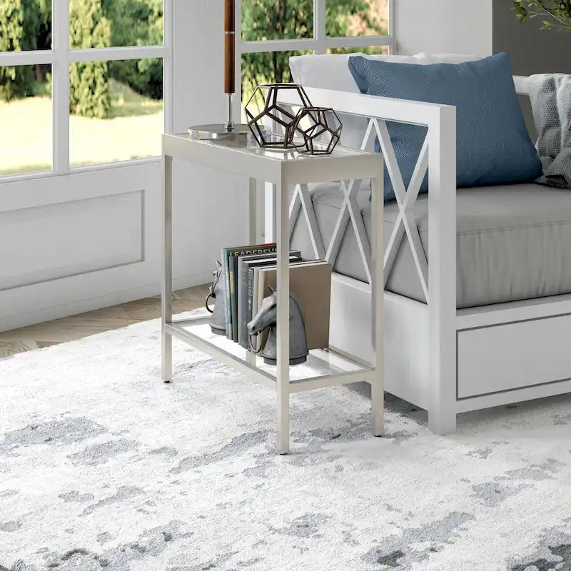 24 Wide Rectangular Side Table
