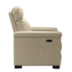 34.65 Wide Contemporary Classic Genuine Leather Power Recliner With USB Port
