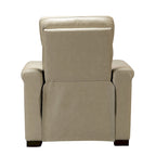 34.65 Wide Contemporary Classic Genuine Leather Power Recliner With USB Port