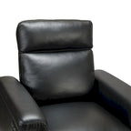 34.65 Wide Contemporary Classic Genuine Leather Power Recliner With USB Port