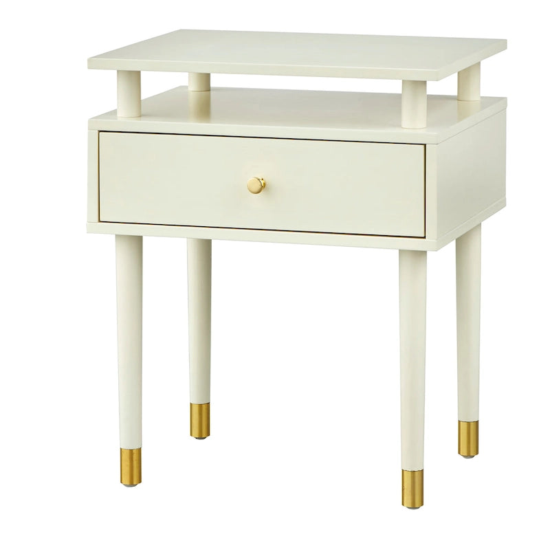Mid-Century One Drawer Side Table