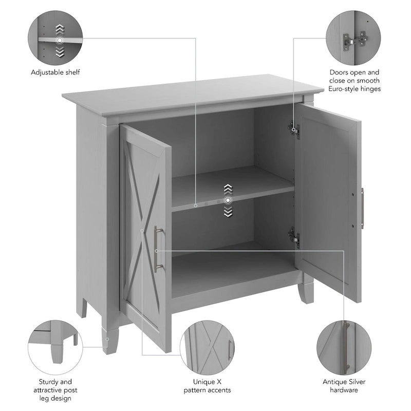 Small Storage Cabinet with Doors