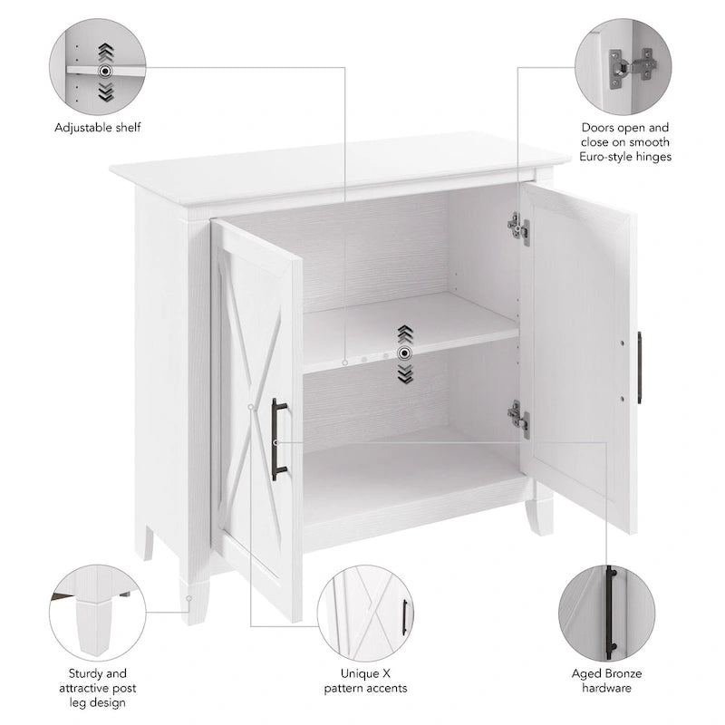 Small Storage Cabinet with Doors