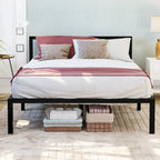 Modernes Metallplattformbettgestell in King-Size