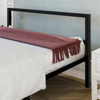 Modernes Metallplattformbettgestell in King-Size