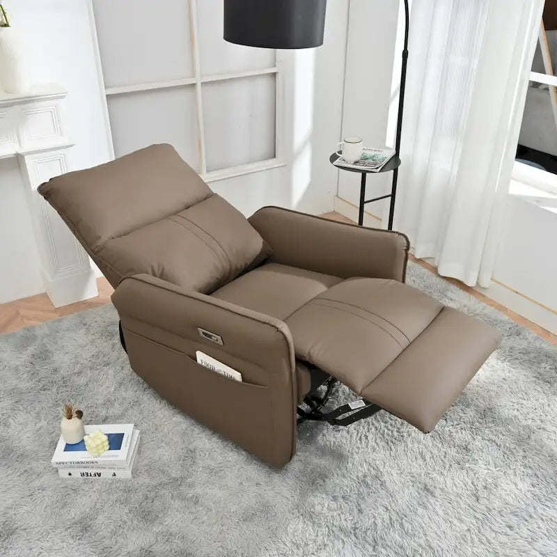 270 Power Swivel Rocker Recliner Chair with USB Ports