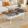 38.58 Rectangle Coffee Table with Modern Design