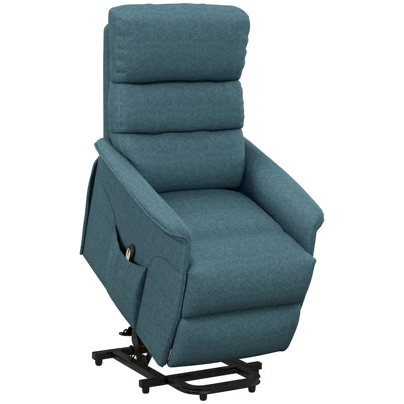 Power Lift Recliner Chair for Elderly, Easy Assembly, Fabric Lift Chair with Remote Control
